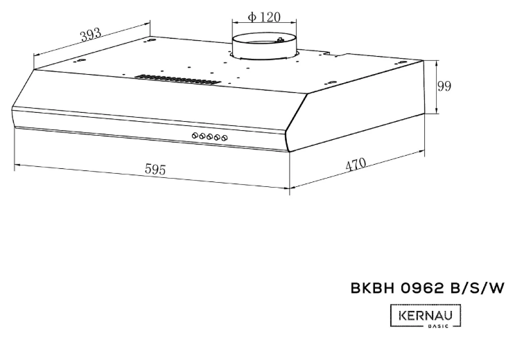 BKBH 0962 W SÉRIE BASIC